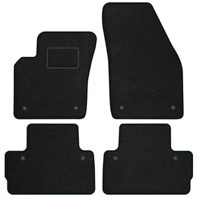 Abbildung von M MOTOS Velours Standard fußmatten für Volvo C30 2006 2012 Standard, Gewebt, Schwarz Auto Erleben Sie neuen Fahrkomfort mit einem Satz Ihr