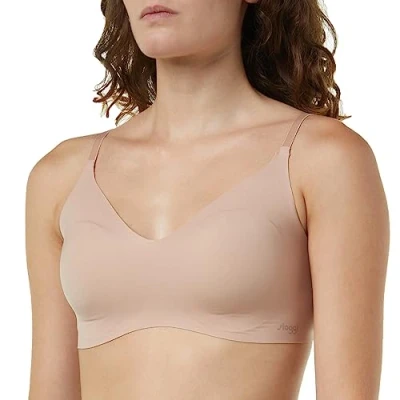 Abbildung von sloggi Damen Zero Microfibre 2.0 H Bralette, Cameo Brown, XS