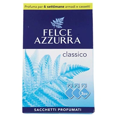 Abbildung von Felce Azzurra Duftsäckchen 6 Packungen mit 3 Taschen