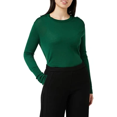 Abbildung von FALKE Damen Crew Neck, Meadow, XL