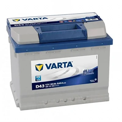 Abbildung von VARTA BLUE dynamic 5601270543132 Batterie 12V 60Ah 540A B13 CHEVROLET: Nubira Limousine, Corvette C6 Coupe, C4 Coupe