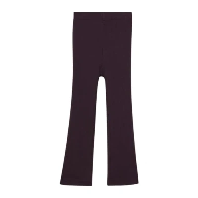 Abbildung von s.Oliver Flared Stoffhose für Kinder, Größe: 116, Aubergine