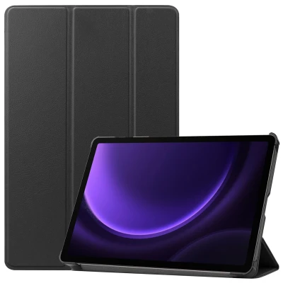 Abbildung von Trifold Klapphülle für das Samsung Tab S9 FE Schwarz