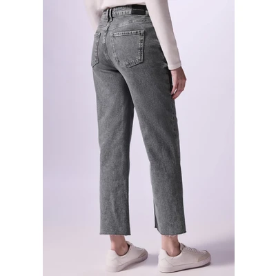 Abbildung von Street One Studio Jeans Straight Leg, Damen, Größe: 28x28, Grau