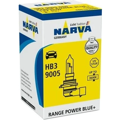 Abbildung von NARVA 48616 Glühlampe, Fernscheinwerfer HB3 12V 60W P20d 4500K Halogen VOLVO: V50, C70 2 Cabriolet, V70 2, TOYOTA: Avensis III Station Wagon
