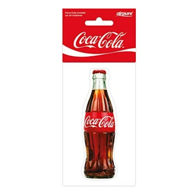 Abbildung von airflair Raumduft Papierlufterfrischer Coca Cola Flasche