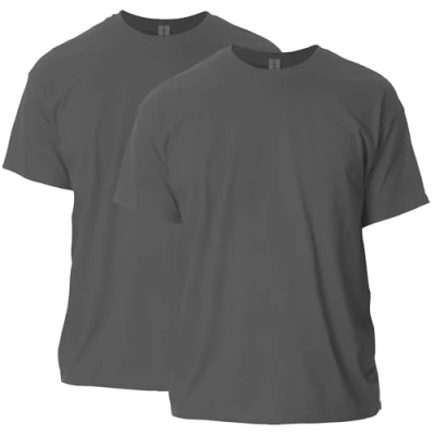 Abbildung von Gildan Unisex Erwachsene Ultra Cotton, Style G2000, Multipack T Shirt, Anthrazit (2er Pack), L
