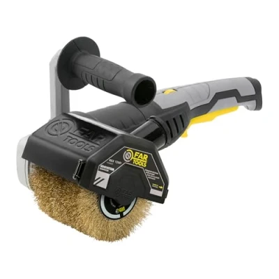 Abbildung von Fartools REX 120 Schleifmaschine für Außenrenovierungen, 1300 W, Schwarz, Norme