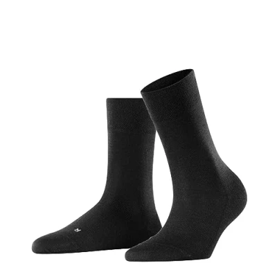 Abbildung von Falke Sensitive NEW YORK Softtop Suitable FOR Diabetics Socken, Damen, Größe: 39 42, Schwarz