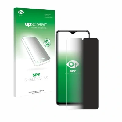 Abbildung von upscreen Anti Spy Blickschutzfolie für ZTE Blade A73 Privacy Screen Displayschutz Folie [Sichtschutz, Blaulichtfilter]