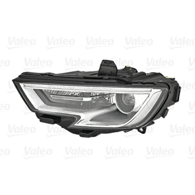 Abbildung von VALEO ORIGINAL PART 046820 Scheinwerfer links LED mit Tagfahrlicht für Rechtsverkehr Stellmotor LWR, ohne Steuergerät Xenon