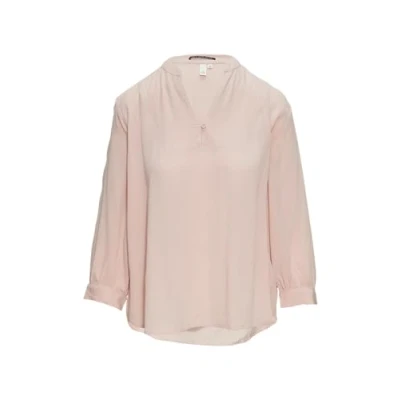 Abbildung von QS MIT 3/4ARM Bluse, Damen, Größe: 34, Perlmuttrosa