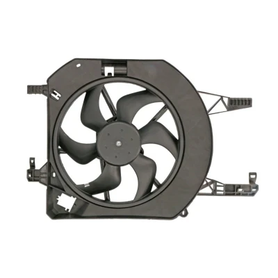 Abbildung von THERMOTEC D8R015TT Lüfter für Fahrzeuge mit Klimaanlage Kühlerlüfterrahmen (Zarge) Elektromotor RENAULT: TRAFIC 2 Bus