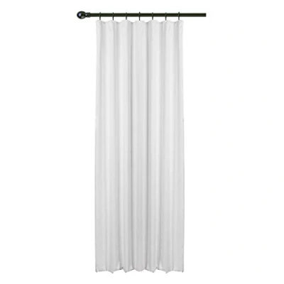 Abbildung von WOLTU Vorhang Blickdicht Gardinen mit Kräuselband für Schiene, Leichter &amp; weicher Verdunklungsvorhang wärmeisolierend 135x245 cm Weiß (Nicht Reinweiß), Thermovorhang Kälteschutz Wohn/Schlafzimmer