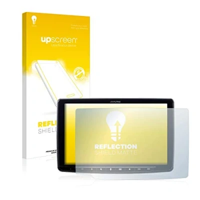 Abbildung von upscreen Entspiegelungs Schutzfolie für Alpine iLX F903D 9&quot; Displayschutz Folie Matt [Anti Reflex, Anti Fingerprint]