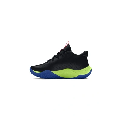 Abbildung von Under Armour Kinder Basketballschuhe Grade School Jet 23 3026635 Black/Morph Green/Beta 38.5