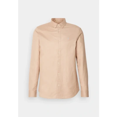 Abbildung von Scotch &amp; Soda Regular FIT Solid Oxford Shirt Hemd, Herren, Größe: Small, Soft camel