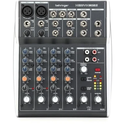 Abbildung von Behringer Mischpult, (PA Mischpulte, Analog Mixer), XENYX 802S Analogmixer