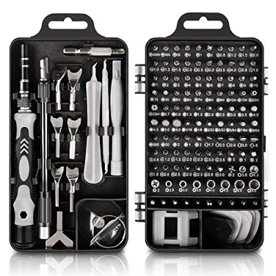 Abbildung von Kuptone Feinmechaniker 135 in 1 Mini Schraubendreher Set, Werkzeug Torx Bit Präzision mit Flexibler Welle für iPhone Laptop Spielzeug Uhren Kamera Brillen