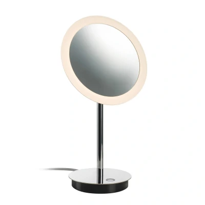 Abbildung von SLV Tischleuchte MAGANDA TL / LED Innen Beleuchtung für Wohnzimmer, Büro, Schlafzimmer, Lese Lampe IP44 4.8W 51lm chrom 1004970