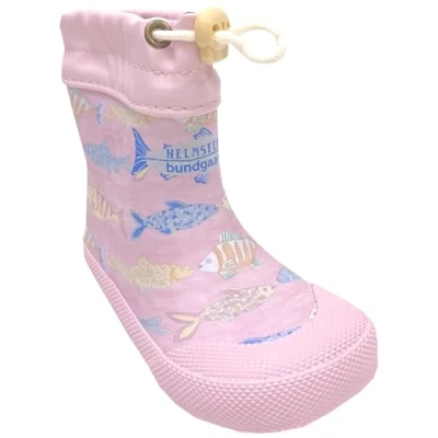 Abbildung von Bundgaard Extrem flexible &amp; leichte Barfuß Gummistiefel Kurzschaft COVER *Helmstedt by (9404 Fish Pond Coral, EU Schuhgrößensystem, Kleinkind, Numerisch, M, 23)