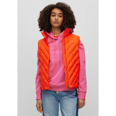 Abbildung von BOSS Palassy Weste, Damen, Größe: 38, Bright orange