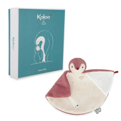 Abbildung von Kaloo Complices Rosa Pinguin Schnuffeltuch Absorbiert Gerüche 23 cm Ab Geburt, K212007