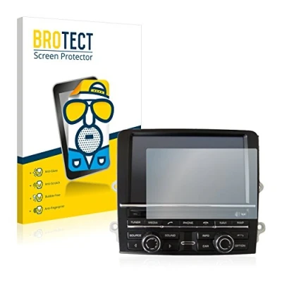 Abbildung von BROTECT Entspiegelungs Schutzfolie für Porsche Carrera 991 2012 PCM 3.1 (2 Stück) Matte Displayschutz Folie, Anti Reflex, Fingerprint
