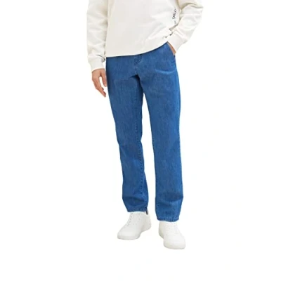 Abbildung von TOM Tailor JOSH Jeans Straight Leg, Herren, Größe: 34x34, Clean mid stone/blue denim