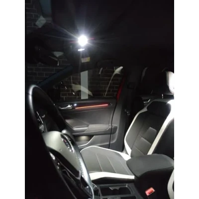 Abbildung von Onwomania Innenraum Leuchtmittel Beleuchtung Set kompatibel mit Audi TT 8J / S/TT RS/Innenraumbeleuchtung/Weiß 8 Stück