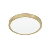 Abbildung von Eglo 900182 Aufbauleuchte FUEVA 5 Stahl messing gebürstet LED 20,5W 3000K H:2.8cm Ø28.5cm