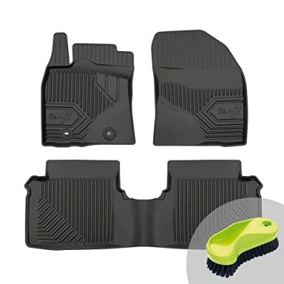 Abbildung von FROGUM No.77 Gummimatten Ganzjahresset von Auto Fußmatten Autofussmatten für Toyota Avensis III 2009 2018 Langlebiges TPE Material