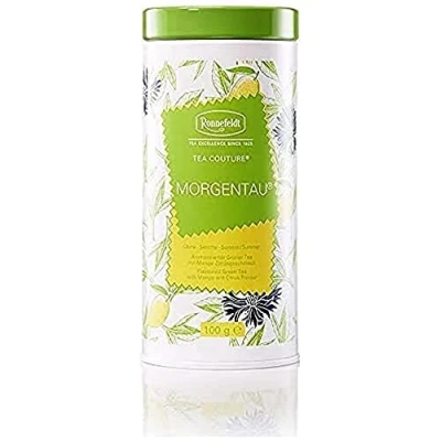 Abbildung von Ronnefeldt Tea Couture aromatisierter Grüntee, Morgentau Mango Zitrus Geschmack, 100 g