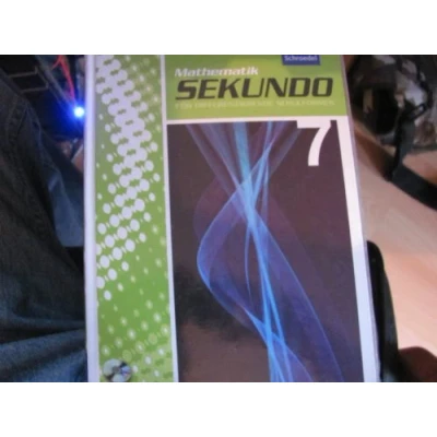 Abbildung von Sekundo: Mathematik für differenzierende Schulformen Ausgabe 2009: Schülerband 7 mit CD ROM (Sekundo Schulformen: 2009 das 7. 10. Schuljahr)
