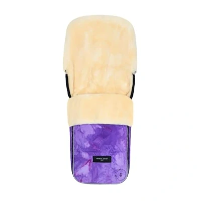 Abbildung von Werner Christ Baby Flims Iconic LINE Fußsack für Kinder, Größe: One Size, Batik violet