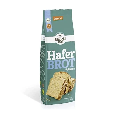 Abbildung von Bauckhof Haferbrot Vollkorn glutenfrei Bio, 6er Pack (6 x 500 g)