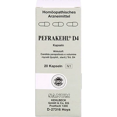 Abbildung von Pefrakehl D 4 Kapseln 20 St