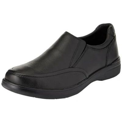Abbildung von Hush Puppies Matthew Klassische Herren Schlupfschuhe, Schwarz, 41 EU