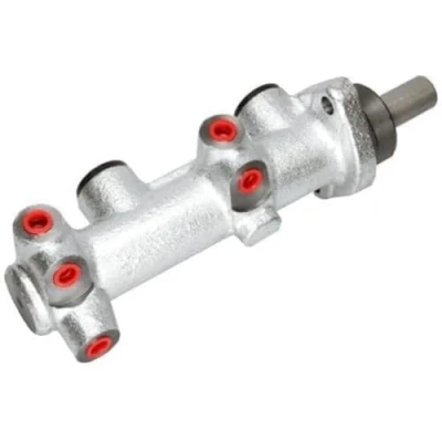 Abbildung von HELLA 8AM 355 503 671 Hauptbremszylinder 23,81 Grauguss M10 x 1 (x5) RENAULT: Trafic I Pritsche/Fahrgestell