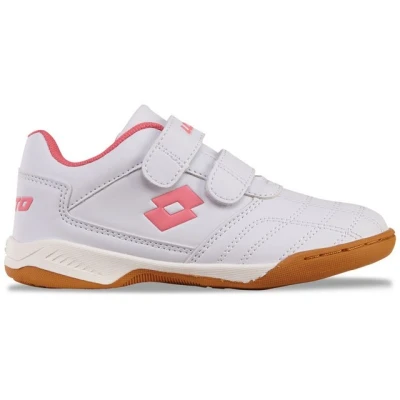 Abbildung von Lotto Pacer T Unisex Kids Sneaker, White/FR.PINK, 38 EU