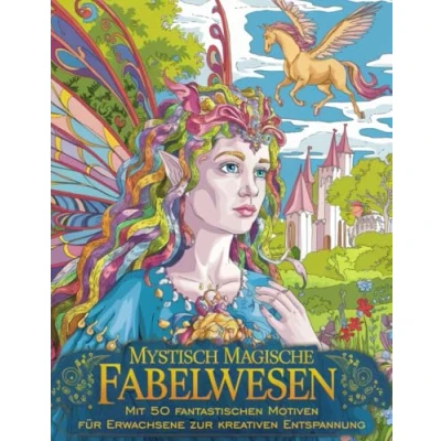 Abbildung von Mystisch magische Fabelwesen: Mit 50 fantastischen Motiven für Erwachsene zur kreativen Entspannung