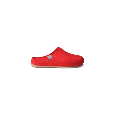 Abbildung von TONI PONS MONA FR Damen Clogs aus recyceltem Filz, rot, 34 EU