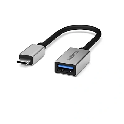 Abbildung von USB C auf A Adapter Kabel Marmitek UU26 Thunderbolt verbinden zu USBA Schließen Sie Zubehör an Ihr Tablet OTG (On The Go) USBC Wandler