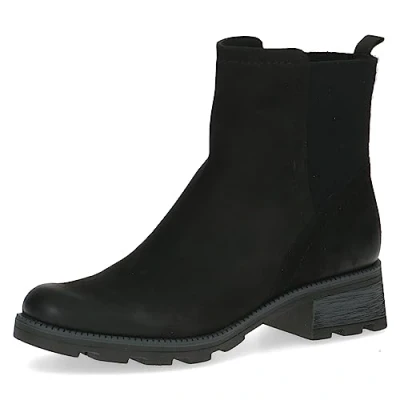 Abbildung von Caprice Stiefelette, Damen, Größe: 37.5, Black nubuc Schuhe