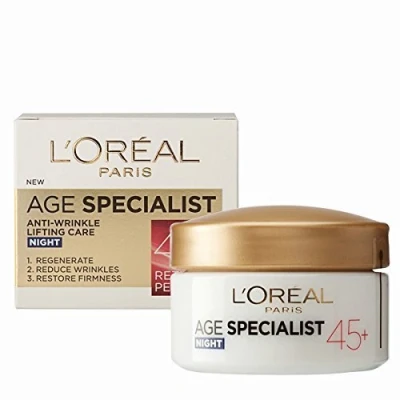 Abbildung von L&#039;oral Paris Age Specialist 45+ Night Anti wrinkle Cream 50 Ml by L&#039;Oreal