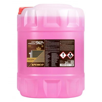 Abbildung von PEMCO Antifreeze 912+ 40 PM0912 20 Frostschutz G12 Rot