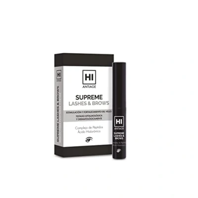 Abbildung von HI Antiage Supreme Lashes &amp; Brows Serum für das Wachstum von Wimpern und Augenbrauen, transparent
