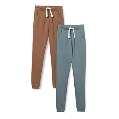 Abbildung von Minymo Basic 36SOLID PACK 2 Jogginghose für Kinder, Größe: 116, Toffee