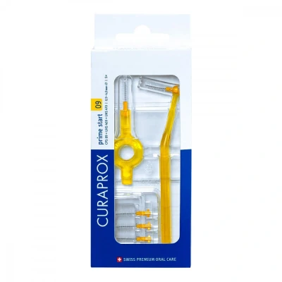 Abbildung von CURAPROX CPS prime start gelb 09 5 Bürsten, 2 Halter