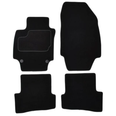 Abbildung von MAMMOOTH A041 RNT100 PRM 01 Fußmattensatz Textil vorne und hinten 4 schwarz RENAULT: Captur